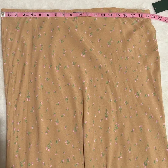 NWT Wild Fable Size XXL Beige Floral Maxi Skirt - Picture 9 of 9